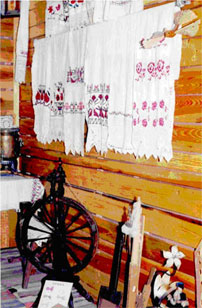 Русская изба.